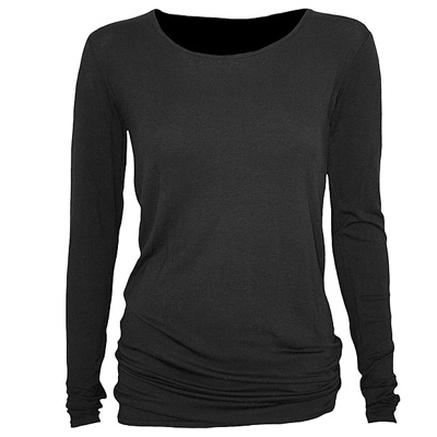 Spiral - GOTHIC ELEGANCE Longsleeve top - Black
